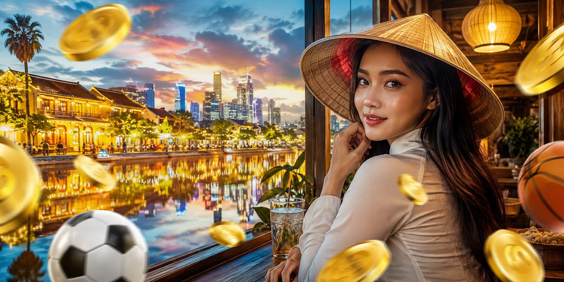 Cảnh Hội An với người dùng theo dõi ưu đãi cá cược thể thao trên điện thoại