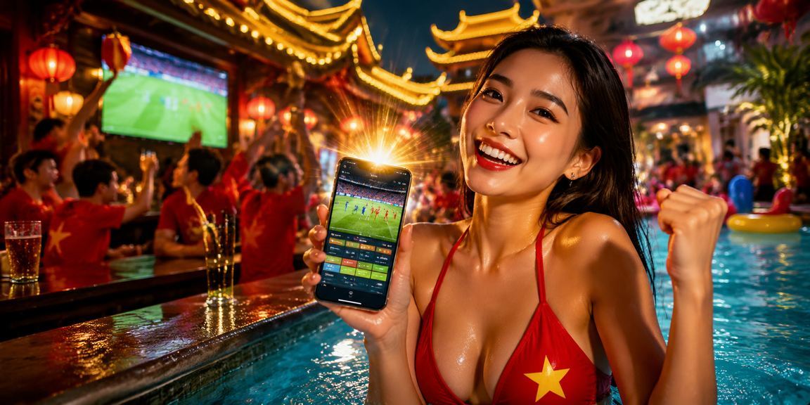 Người chơi tại Huế nghiên cứu kèo bóng đá trên điện thoại buổi tối